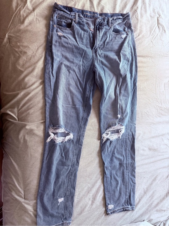 American Eagle Outfitters Denim - American Eagle Outfitters Light Blue Ripped Skinny Jeans